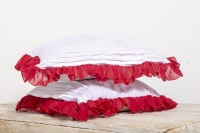 White&Red - Scatter Cushions Photo