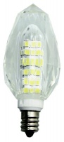 5 Watt Epistar LED Candle Bulb with Crystal Cover in Warm White Photo