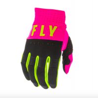 Fly Women's F-16 Neon Pink/Black/Hi-Vis Gloves Photo