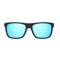 Dubery High Quality Men's Polarized Sunglasses - Sand Black & Azure Photo