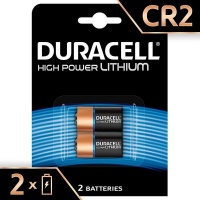 Duracell High Power CR2 Lithium Batteries - 3V Photo