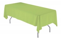 Green Polyester Tablecloth Photo