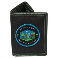 Minecraft Miners Society Tri Fold Wallet Console Photo