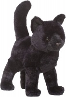 DOUGLAS Midnight Black Cat Plush Toy Photo