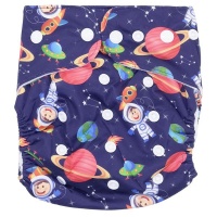 Fancypants All-In-One Cloth Nappy - Spaceman Photo