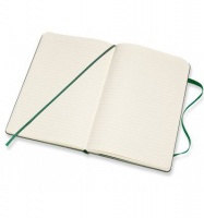 Moleskine Notebook Large Ruled Myrtle Green Hard Photo