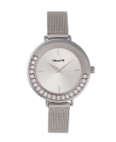 Ladies Silver Dial Silver 33mm Case With Mesh Silver Strap Photo