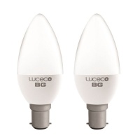 Luceco 2 Pack Led Candle Warm White Non Dimm Lamp Photo