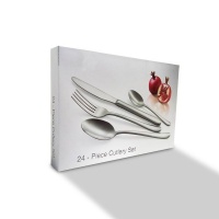 LM - 24 Pieces Stainless Steel Cutlery Set Photo