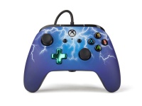 PowerA Xbox One Enhanced Wired Controller - Spider Lightning Console Photo