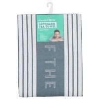 Jamie Oliver Tea Towel Storm Grey Photo