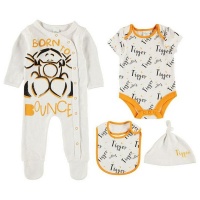Character Babies 4 Piece Romper - Tigger [Parallel Import] Photo