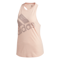 adidas Women's Bos Logo Tank Top - Glow Pink Photo