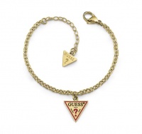 La Guessers Small Chain And Logo Bracelet Gold F19 Photo
