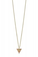 La Guessers 16-18" Small Chain And Logo Gold F19 Photo