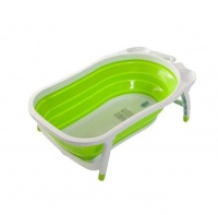 Baby Folding Bath - Green Photo