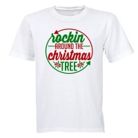 Rockin' Around the Christmas Tree - Circular - Adults - T-Shirt Photo