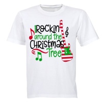 Rockin' Around the Christmas Tree - Guitar - Adults - T-Shirt Photo