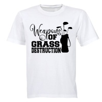 Weapons of Grass Destruction - Adults - T-Shirt Photo