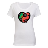 Portugal - Soccer Inspired - Ladies - T-Shirt Photo
