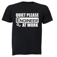 Engineer at Work - Adults - T-Shirt Photo
