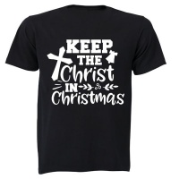 Keep the Christ in Christmas - Adults - T-Shirt Photo
