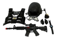 Dress Up S.W.A.T Police Set In Net Bag Photo