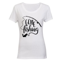 Gone Fishing - Ladies - T-Shirt Photo