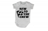 New to the Crew Race Flag - SS - Baby Grow Photo
