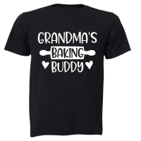 Grandma's Baking Buddy - Kids T-Shirt Photo