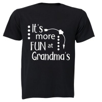 It's More Fun at Grandma's - Kids T-Shirt Photo