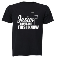 Jesus Loves Me I Know - Kids T-Shirt Photo
