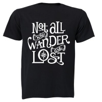 Not All Who Wonder are Lost - Kids T-Shirt Photo