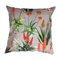 Aloes Beige Scatter Cushion Cover with Inner 60cm x 60cm Photo