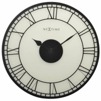 NeXtime 43cm Big Ben Frosted Glass Round Wall Clock Photo