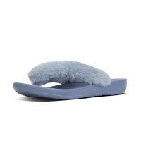 FitFlop iQushion Fluffy Blue Photo