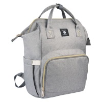 Totes Babe Alma 18L Diaper Backpack - Grey Photo