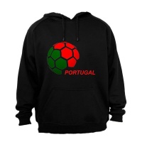 Portugal - Soccer Ball - Hoodie Photo