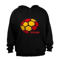 Spain - Soccer Ball - Hoodie Photo