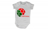 Portugal - Soccer Ball - SS - Baby Grow Photo