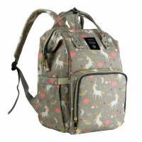 optic life Optic Unicorn diaper bag backpack-grey Photo