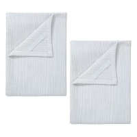 Blomus Tea Towels in Lily White and Micro Chip â€“ BELT â€“ Set of 2 Photo