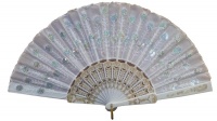 Aankopen - Hand Chinese Fan - White - 3 Pack Photo