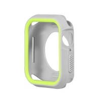 Apple GoVogue Active Silicon Watch Case - Yellow & Silver Photo