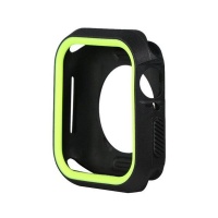 Apple GoVogue Active Silicon Watch Case - Yellow & Black Photo
