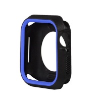 Apple GoVogue Active Silicon Watch Case - Blue & Black Photo
