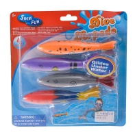 Swim Play Dive Toy Set - 4 Pieces 13cm Photo