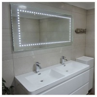 Linea Zero LED Bathroom Mirror with IR Sensor 120X60 Photo