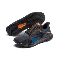Puma Hybrid Astro Running Shoes - Black/Orange Photo