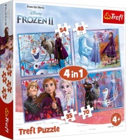 Disney Frozen TREFL - Frozen 2 4" 1 Puzzle Photo